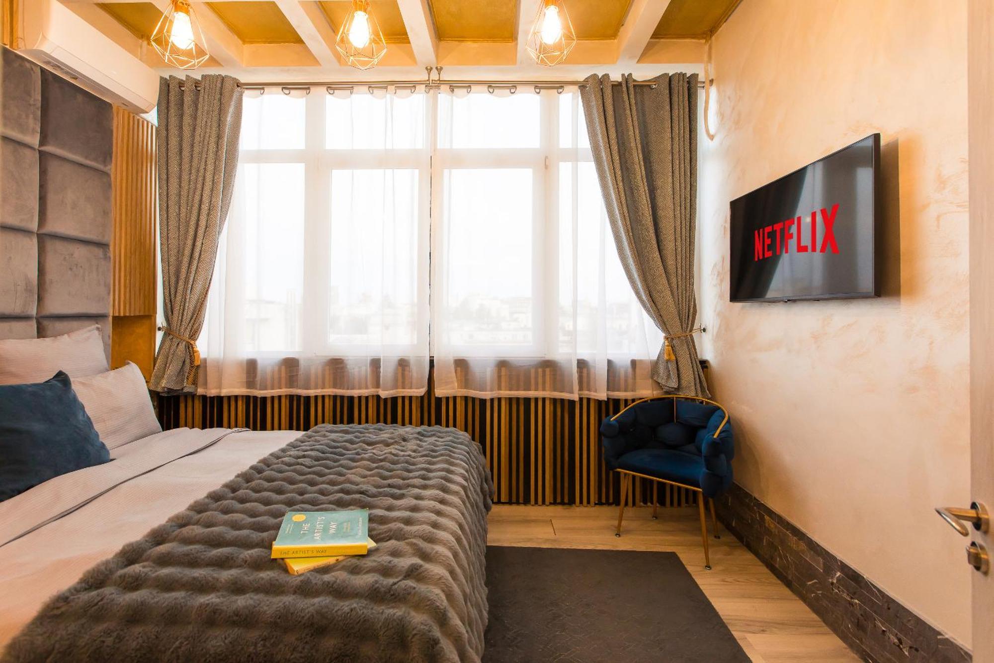 Royalty Apt With City Views On Calea Victoriei بوخارست المظهر الخارجي الصورة