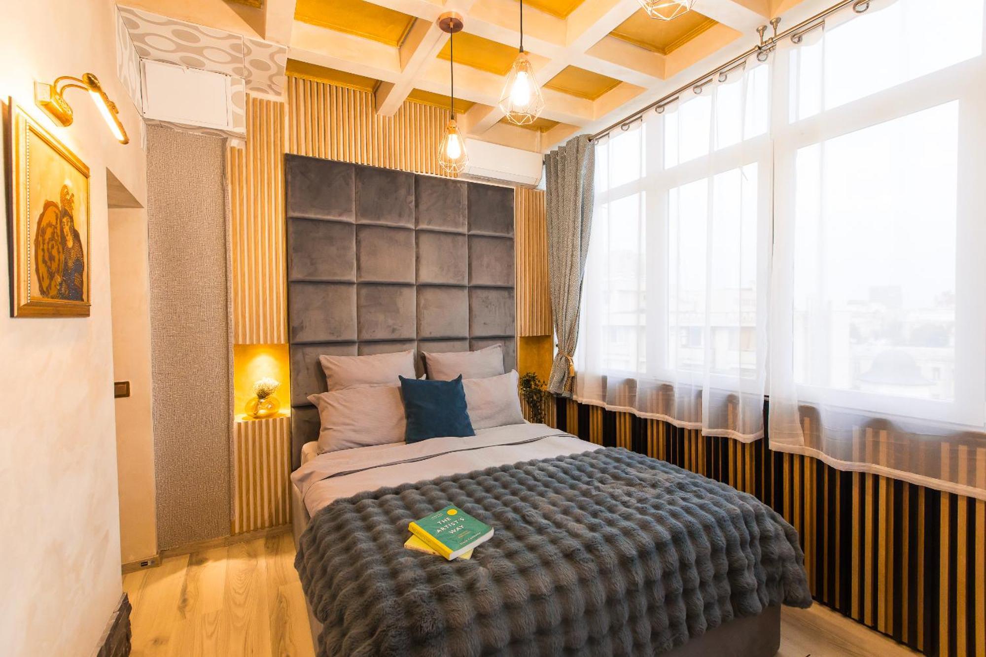 Royalty Apt With City Views On Calea Victoriei بوخارست المظهر الخارجي الصورة