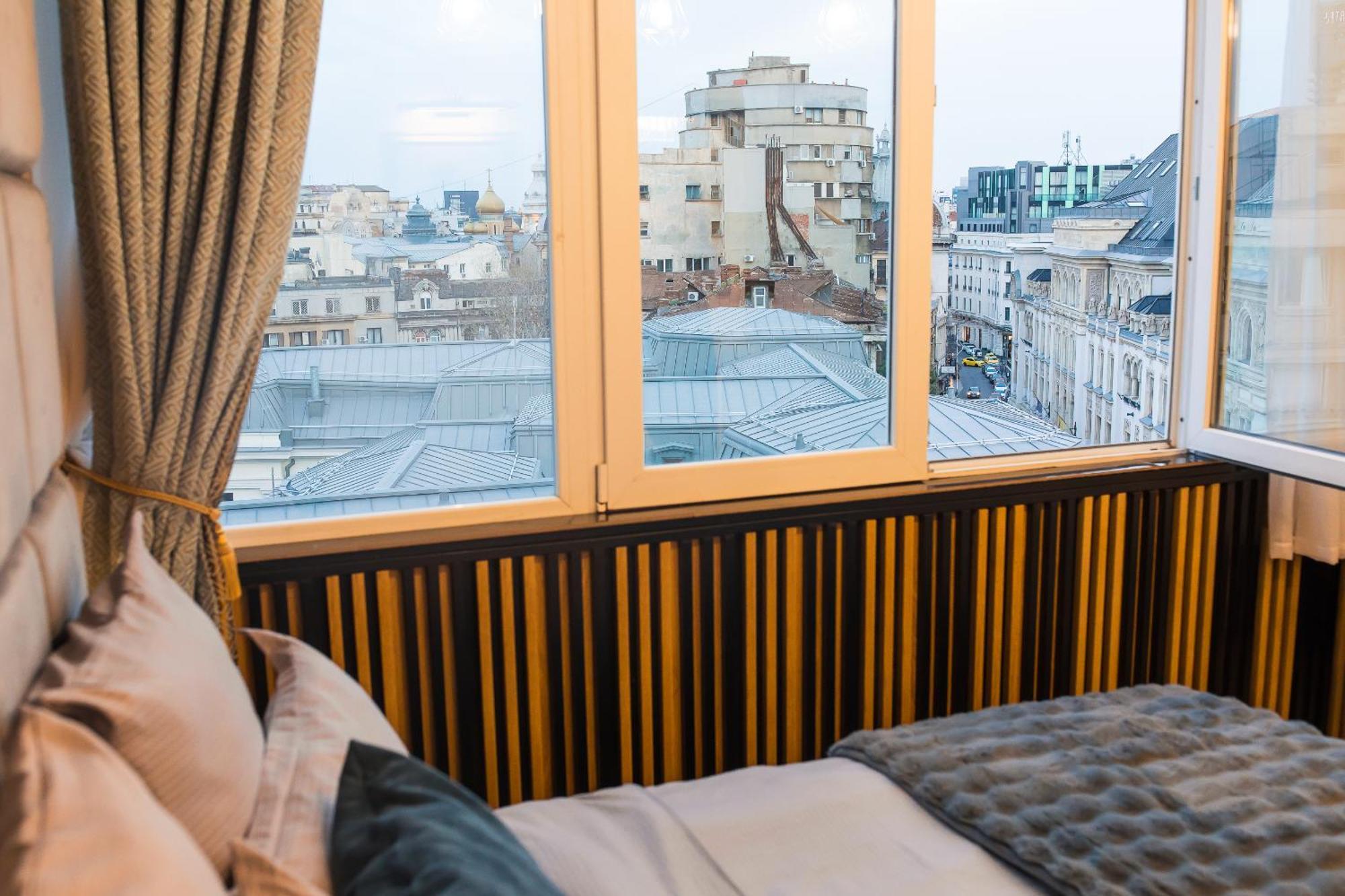 Royalty Apt With City Views On Calea Victoriei بوخارست المظهر الخارجي الصورة