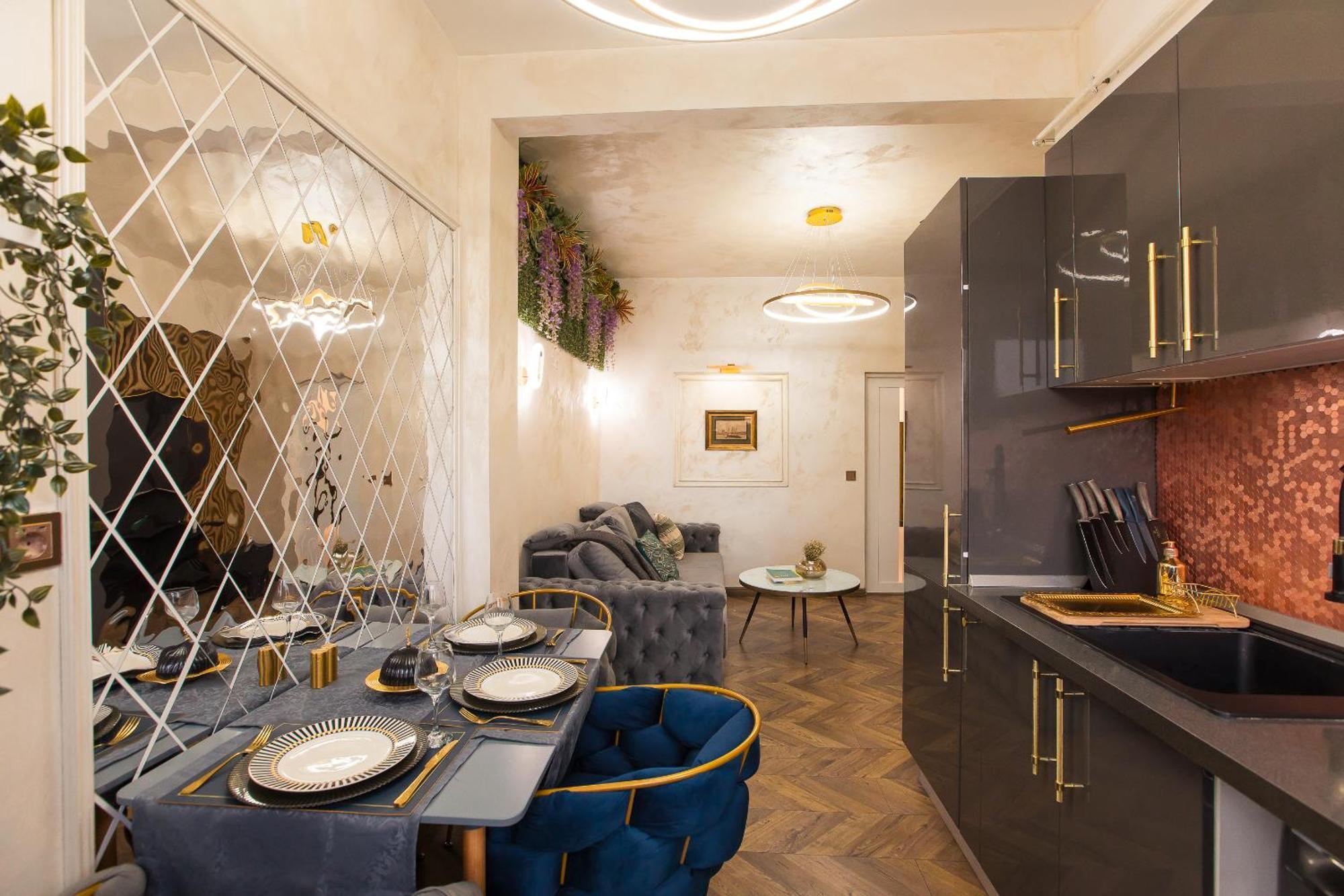 Royalty Apt With City Views On Calea Victoriei بوخارست المظهر الخارجي الصورة