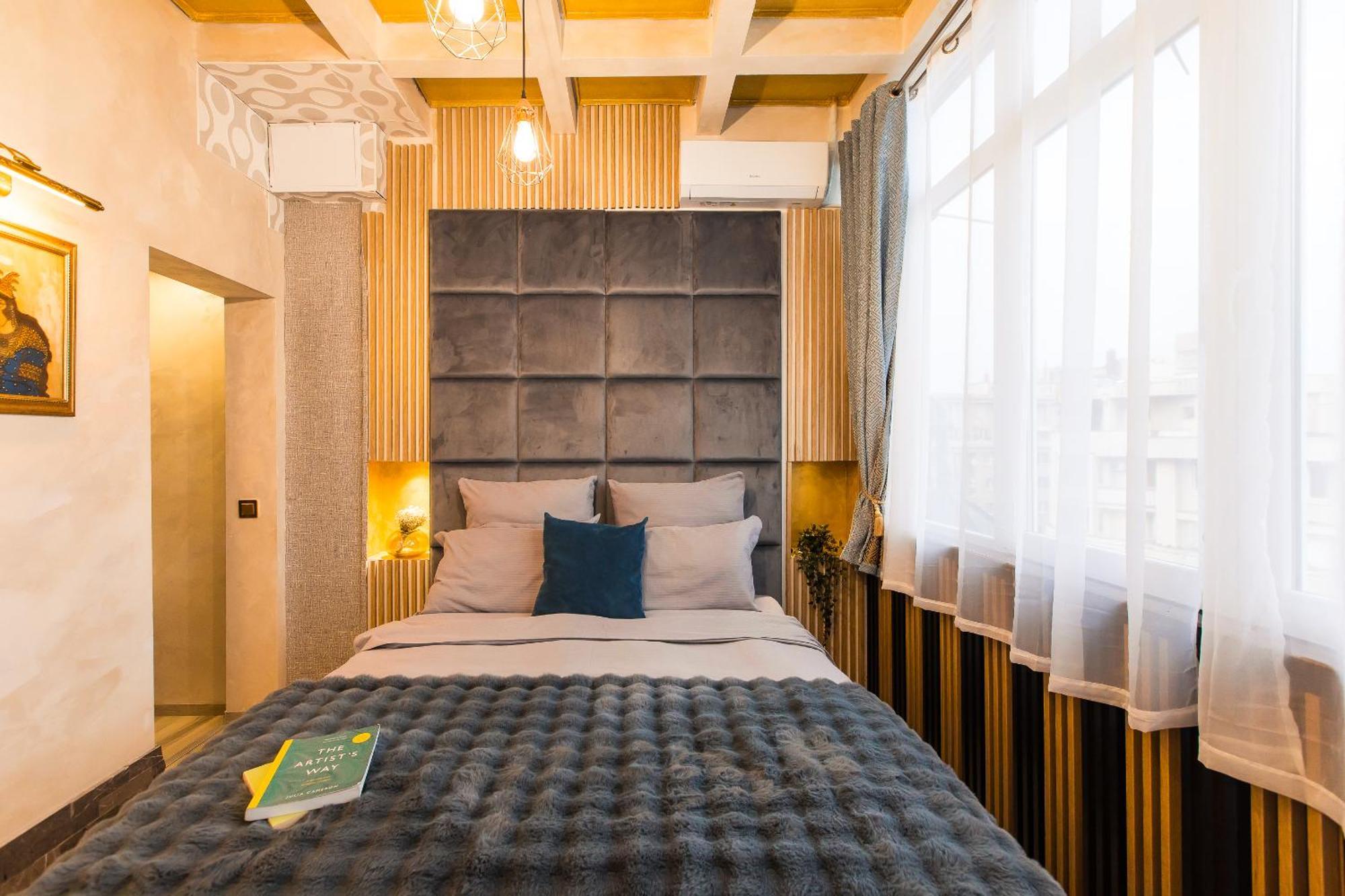 Royalty Apt With City Views On Calea Victoriei بوخارست المظهر الخارجي الصورة