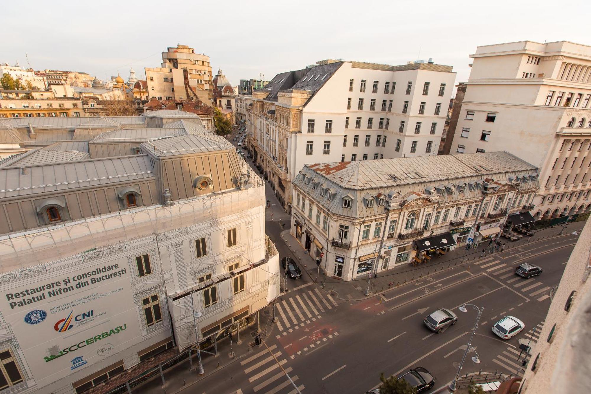Royalty Apt With City Views On Calea Victoriei بوخارست المظهر الخارجي الصورة